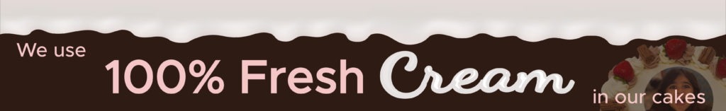 fresh cream banner